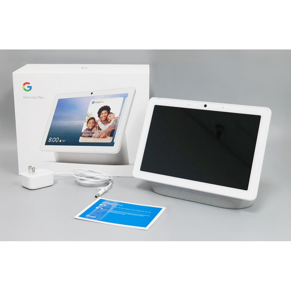 Refurbished Google Nest Hub Max GA00426US 10" with Google Assistant
