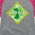 thumbnail image 3 of Disney Princess - Brave; Driven - Toddler & Youth Girls Raglan Graphic T-Shirt, 3 of 5
