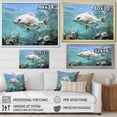 thumbnail image 4 of Designart "Serenity on the Fishing Seas I" Animals Floater Framed Wall Art Print, 4 of 7