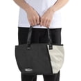 thumbnail image 3 of Unique Bargains Reusable Insulated Lunch Box Tote for Office Work Black Beige 224 oz, 3 of 7