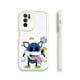 thumbnail image 1 of Exprese su personalidad con una vibrante funda plateada mate con estampado de dibujos animados para iPhone, 1 of 4