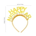 thumbnail image 2 of UPOUART 4Pcs Lightweight Golden Headband for New Year Party Decorative Hair Accessories, 2 of 6