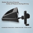 thumbnail image 3 of Dashboard Phone Holder for Sport 2021-2023, Phone Holder with Tray Dashboard Organizer Accessories, 3 of 5