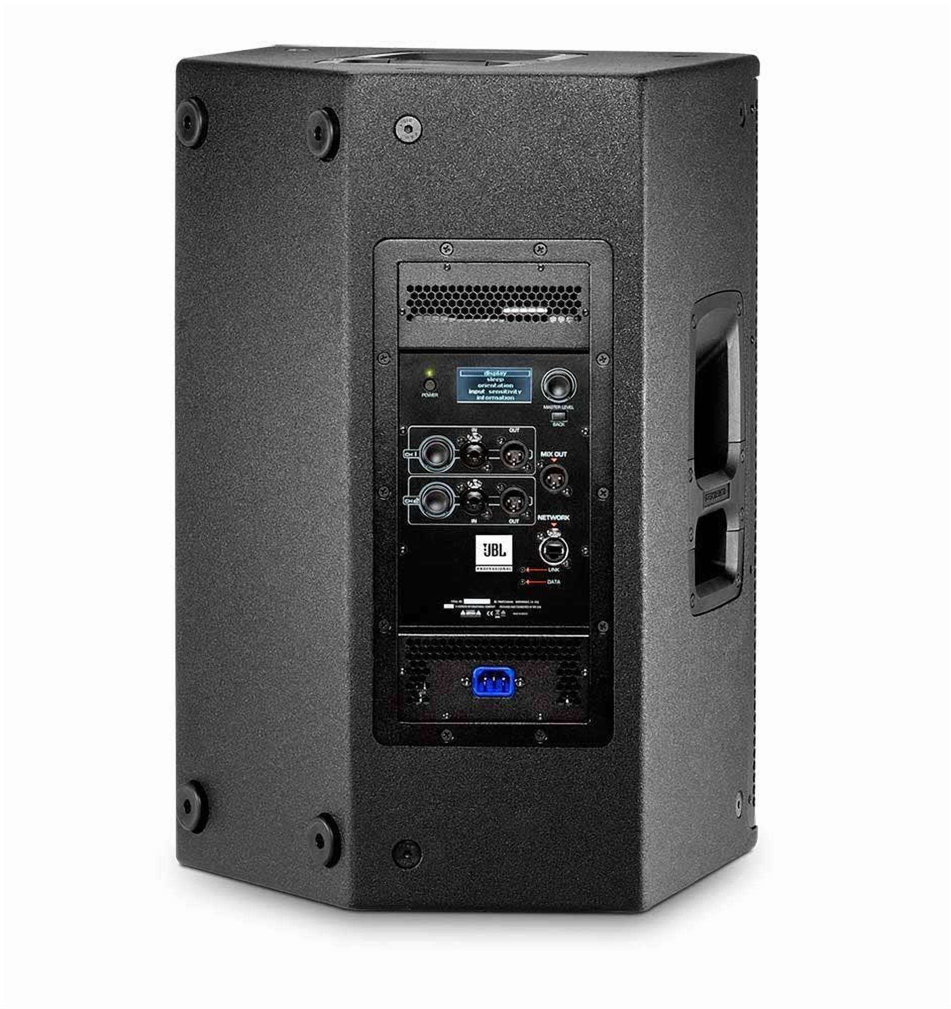 JBL Professional SRX800 Series SRX812P - Speaker - for PA system - 1500 Watt - 2-way - obsidian (grille color - powder coated steel)