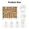 thumbnail image 2 of Lsque Dancing African Women Print Wall Art – Decorative Picture for Living Room, Bedroom, and Office (Horizontal), 2 of 6
