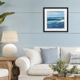thumbnail image 3 of Stupell Industries Contemporary Calm Expanse of Ocean Waves Black Framed Print Under Glass, 16 x 16, by Susan Jill, 3 of 8