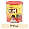 (12 pack) Nestle Klim Kinder 1+ Powder Immunity Probiotic Toddler Milk Beverage Mix with Vitamins A, C, D, Iron & Zinc, 28.2 oz Canister