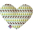 thumbnail image 4 of Christmas Pet and Dog Plush Heart or Bone Toy, "Classy Christmas Group" (Available in different sizes and 6 different patterns!), 4 of 9