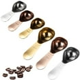 thumbnail image 4 of Stainless Steel Measuring Coffee Scoop tablespoon Short Handle Tablespoon Measuring Spoons for Coffee Tea Sugar, 4 of 7