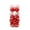 White-WH-home supplies, variant on LEFTHIGH Home 24PCS Christmas Ornament Pendant Party Supplies Tree Hanging Plastic for Christmas Tree Decoration 6cm/2.36in Christmas Gifts