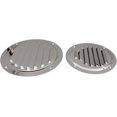 thumbnail image 2 of 5" Round Louvered Vent, 316 Stainless Steel Marine Boat Vent Cover, 2pcs, 2 of 5