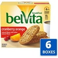 thumbnail image 3 of Belvita Cranberry Orange Breakfast Biscuits, 6 Boxes Of 5 Packs (4 Biscuits Per Pack), 3 of 4