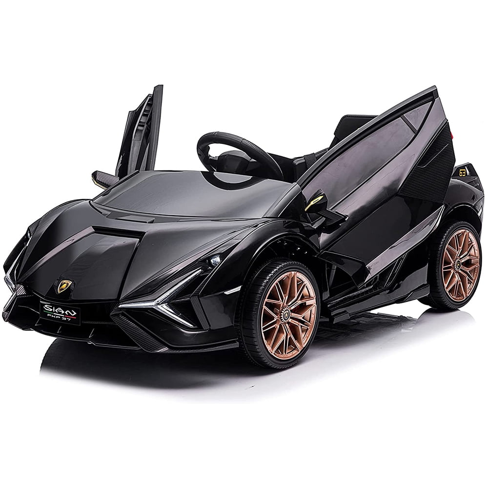 iRerts Ride on Sports Cars with Remote Control, SIAN 12V Electric Car for Kids