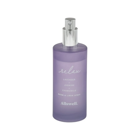 Allswell Relax (Lavender + Jasmine + Chamomile) Scented Room & Linen Spray 3.4 Fl oz (100mL)