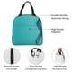 thumbnail image 4 of Easygdp a Teal Ribbonin Bolsa Térmica Premium - Tela Oxford Impermeable, Gran Capacidad, Bolsillo Frontal, Unisex para Trabajo, Escuela, Actividades al Aire Libre y Picnics, 4 of 8