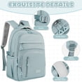 thumbnail image 5 of DAKIMOE School Backpack for College High Middle School Fashion Student Bag Teen Bookbag Laptop Backpack Women Travel Daypacks, 5 of 7