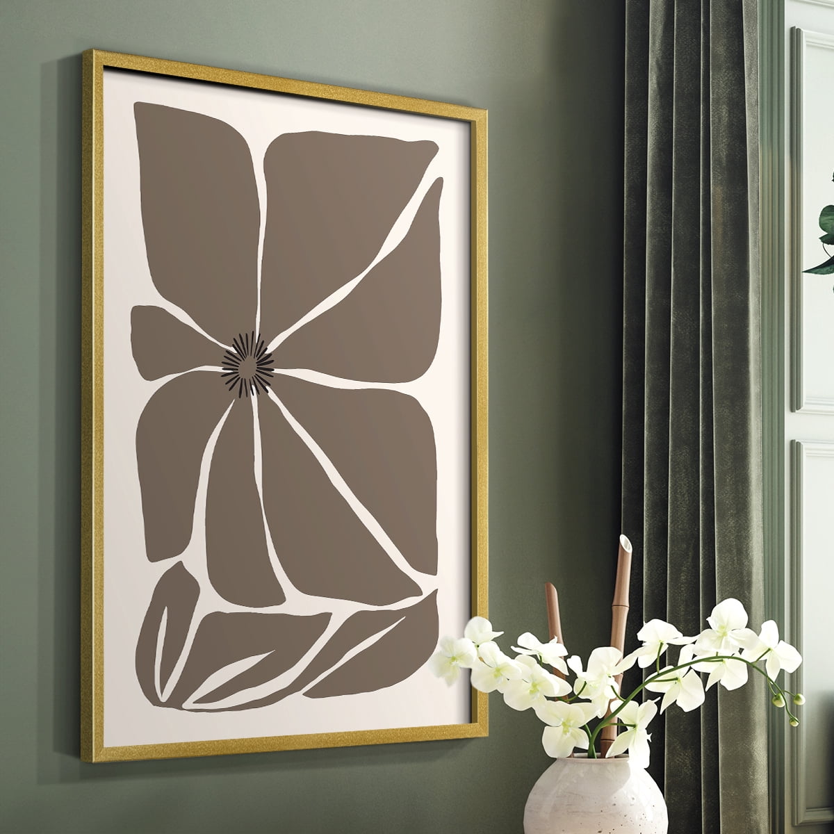 Matisse CCXXXV in Solid Wood 8 x 10 Framed Print