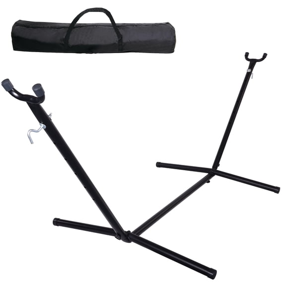 Sustainova 9 FT Adjustable Hammock Stand, Heavy-Duty Steel Frame with 450 LB Capacity, Weather-Resistant Outdoor Hammock Holder