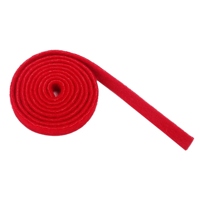 Afinación de Piano Sunnimix Tira de temperamento de fieltro Color rojo