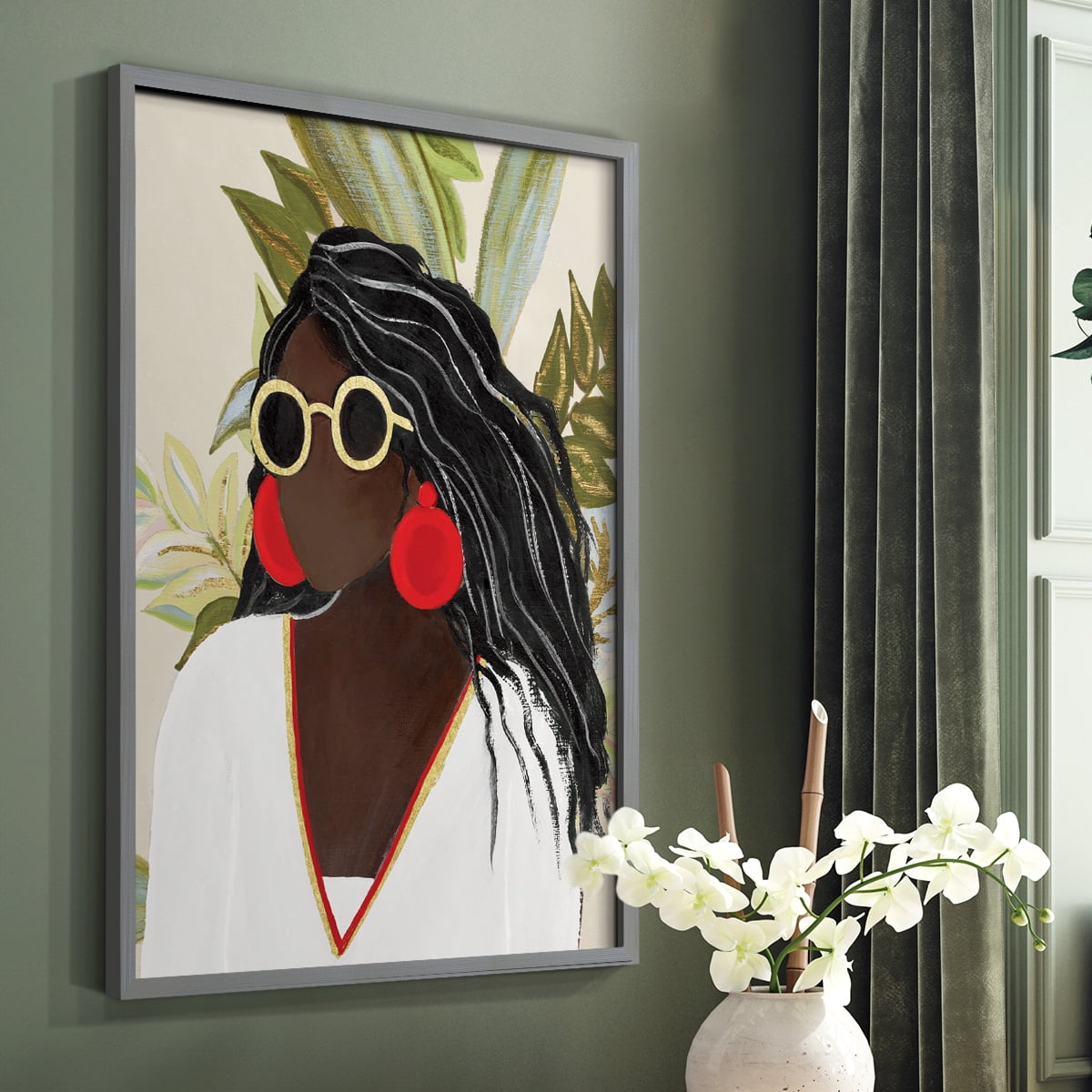 All That Beauty II in Paper Solid Wood 22 x 28 Framed Print