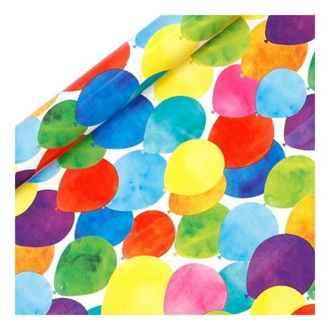 6/5/4/3/2/1pcs Birthday Wrapping Paper Birthday Gift Wrapping Paper Wrapping Paper Roll For Boys Girls Kids Men Women Colorful Happy Birthday Gift Wrap Gift Wrap Paper For Birthday Party Holiday