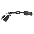 thumbnail image 2 of Wireless Display Adapter, HD Portable Miracast WiFi Display Dongle With WiFi 2 In 1 Cable For Home For TV For Projector For Office For PC, 2 of 8