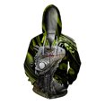 thumbnail image 3 of Sudadera con capucha y sudaderas con estampado de reptiles elegantes Ropa informal y versátil para hombre Sudadera con capucha cómoda Sudadera con capucha para hombre, 3 of 5