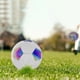 thumbnail image 5 of Pelota de baloncesto DYNWAVEMX Balón de fútbol holográfica color blanco tamaño 4, 5 of 8