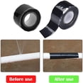thumbnail image 3 of Wweixi Multi-purpose Repair Insulation Tape Self-Fusing Tapes Good Sealing Self-adhesive Rubber Paste for Emergency Pipe Plumbing, 3 of 6