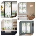 thumbnail image 7 of Eucalyptus Leaf Window Privacy Film Green Plant Country Farm Decorative Glass Window Film UV Blocking Static Cling Non-Adhesive Sticker Covering for Home Door 35.4x78.7 inches, 7 of 7