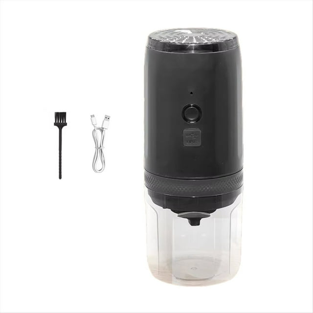 Cafetera Portátil Inalámbrica, Molinillo de Café Eléctrico Recargable por USB para Coche y Camping.