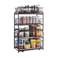 thumbnail image 6 of SoildPal Set of 2 Under Sink Organizer Pull Out, 2 Tier Sliding Storage Drawer, Stackable Cabinet Shelf Baskets for Kitchen Bathroom Countertop, 6 of 7