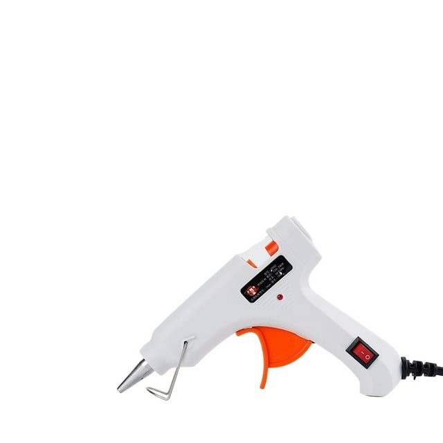Pistolet à Colle Thermofusible 40W avec Interrupteur pour Bâton de Colle 7mm Mini Pistolet Adhésif Industriel Pistolet à Chaud Électrique Outil de Réparation de Pistolet Thermique Température