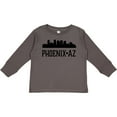 thumbnail image 3 of Inktastic Phoenix Arizona City Skyline Boys or Girls Long Sleeve Toddler T-Shirt, 3 of 5