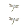 thumbnail image 2 of Sonducket Broches para mujer Moda libélula Broche brillante Aleación Accesorios para mujer Vestido de noche Solapa Decoraciones Regalo de vacaciones Type1 NO1 Sonducket CBP190195, 2 of 6