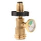 thumbnail image 2 of Adaptador de tanque de propano universal con manómetro Macarena, 2 of 8