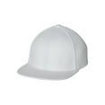 thumbnail image 2 of Flexfit - 110 Snapback Cap - 110F - White - Size: Adjustable, 2 of 3