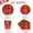 Red-1, variant on KOYPTL 50 Pack Christmas Tableware Set Christmas Paper Plates Napkins and Cups Disposable Paper Table Decorations for Party Holiday Birthday Supplies,Large Serve 10 Guests
