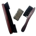 thumbnail image 1 of DOLITY Pool Table Cleaning Brush Set Cue Cleaning Cloth Billiard Pool Table Cleaner red, 1 of 9