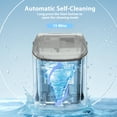 thumbnail image 2 of FREE VILLAGE Nugget Ice Maker Countertop Ready in 7 Mins,33lbs/24H Chewable Pellet Ice Machine with Self-Cleanin Function,Portable Ice Makers with Ice Scoop & Basket for Home Kitchen Office,Steel, 2 of 7