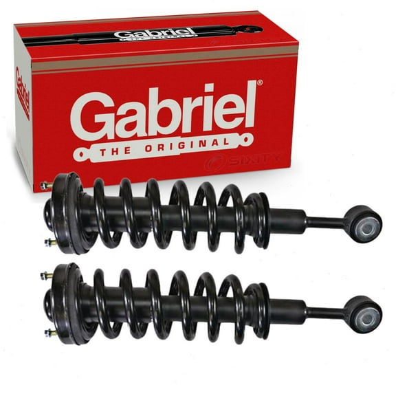 2 pc Gabriel G57020 ReadyMount Suspension Strut & Coil Springs for Assembly Shock Shocks Struts Fits select: 2004-2008 FORD F150, 2006-2008 LINCOLN MARK LT