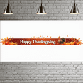 thumbnail image 6 of Colorful Design Thanksgiving Banner Autumn Turkey Pumpkin Leaves for Holiday Celebration Indoor Decoration Festival Event, 6 of 9