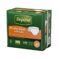thumbnail image 2 of Depend Protection Incontinence Underwear, Unisex, Maximum Absorbency, Small/Medium, 20 Ct, Pack of 4, 2 of 4