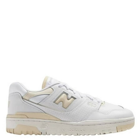 New Balance White 550 Leather Low-Top Sneakers, Brand Size 5 ( US Size 5 )