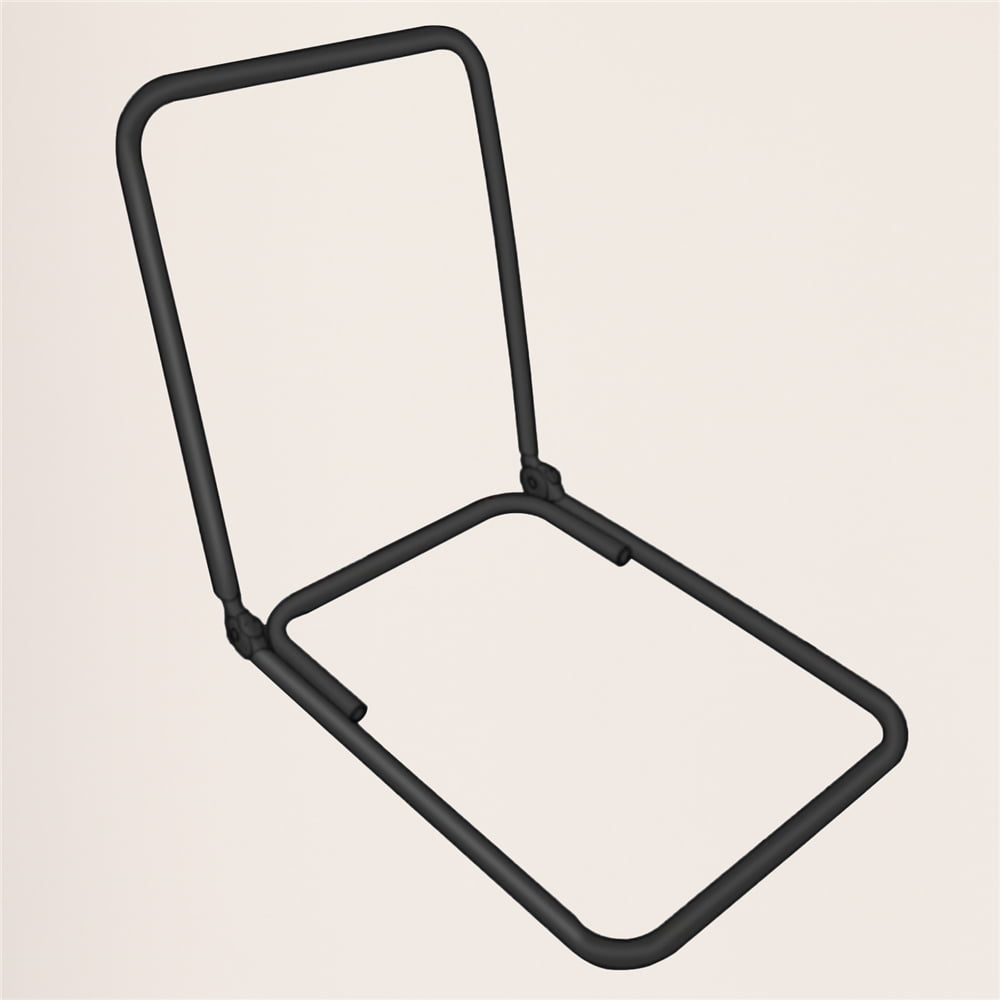 Yaheetech Floor Folding Padded Lounge Chair with 14 Adjustable Positions,Black