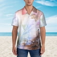 thumbnail image 4 of Spiritual Composition Hawaiian Shirts For Men, Summer Short-Sleeve Relaxed-Fit Button-Down Shirts X-Large, 4 of 9
