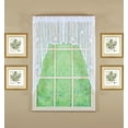 thumbnail image 1 of Cortina Swag Today's Curtain Songbird, semitransparente, encaje blanco, 1 of 7