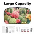 thumbnail image 3 of Cactus Waterproof Oxford Cloth Travel Case for Electronic Devices, USB Organizer, Charger Organizer Travel Case, Phone Cable Organizer - 5.9x9.44x3.14 in, 3 of 6