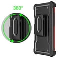 thumbnail image 2 of For Motorola Moto G Power 5G 2025 XT2515V Card Holster Kickstand Hybrid Cover Cell Phone Case - Card Holster Red, 2 of 5