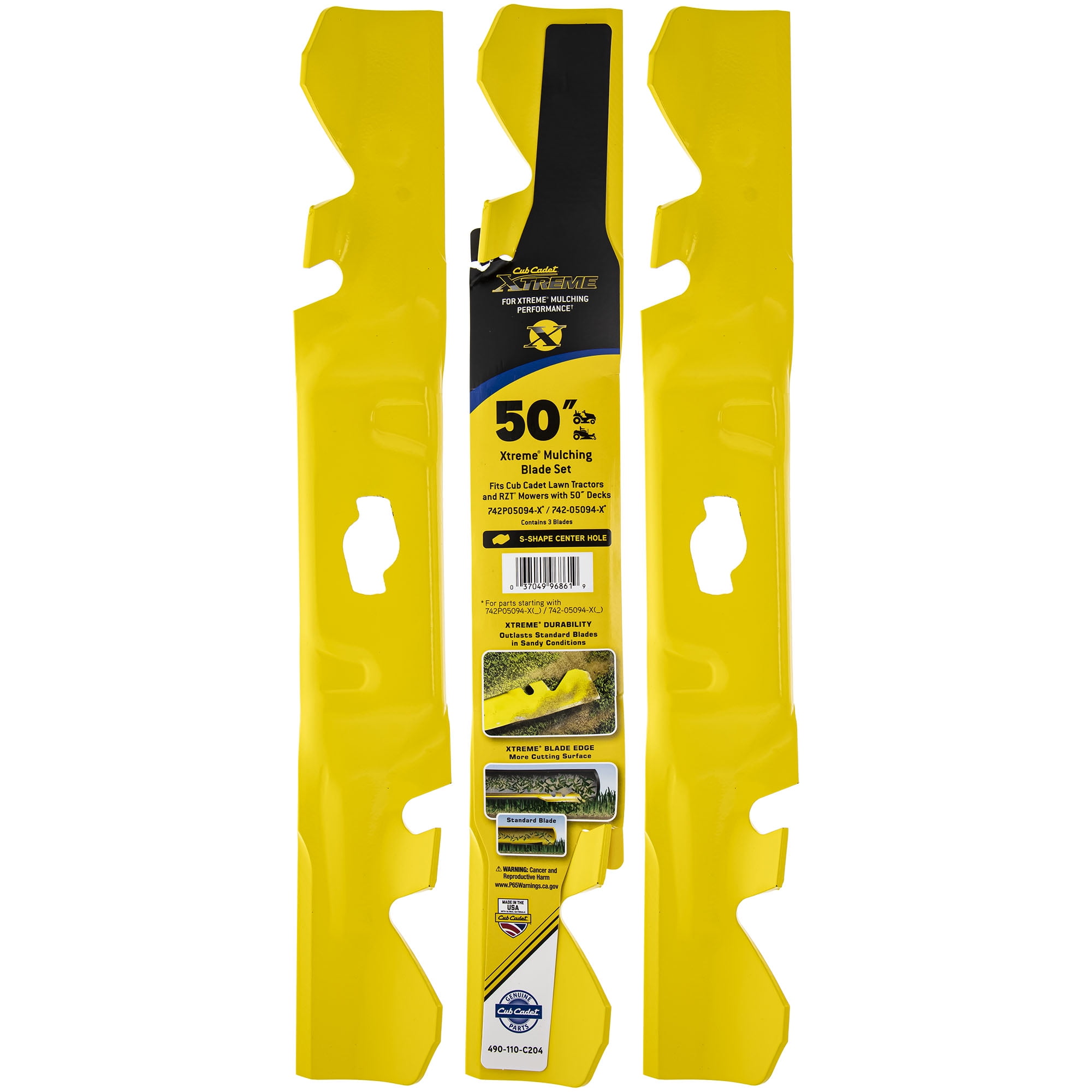 Cub Cadet 50 Inch Mulching Blades